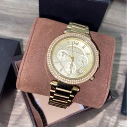 Michael Kors Gold Watch 