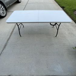 6FT X 2.6FT COSCO FOLDING TABLE