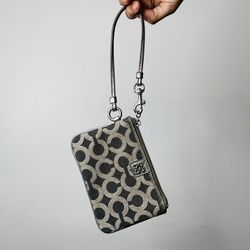 Coach mini wristlet