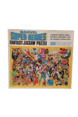 Vintage 1983 Marvel Super-Heroes Fantasy Jigsaw Puzzle 300 Pieces