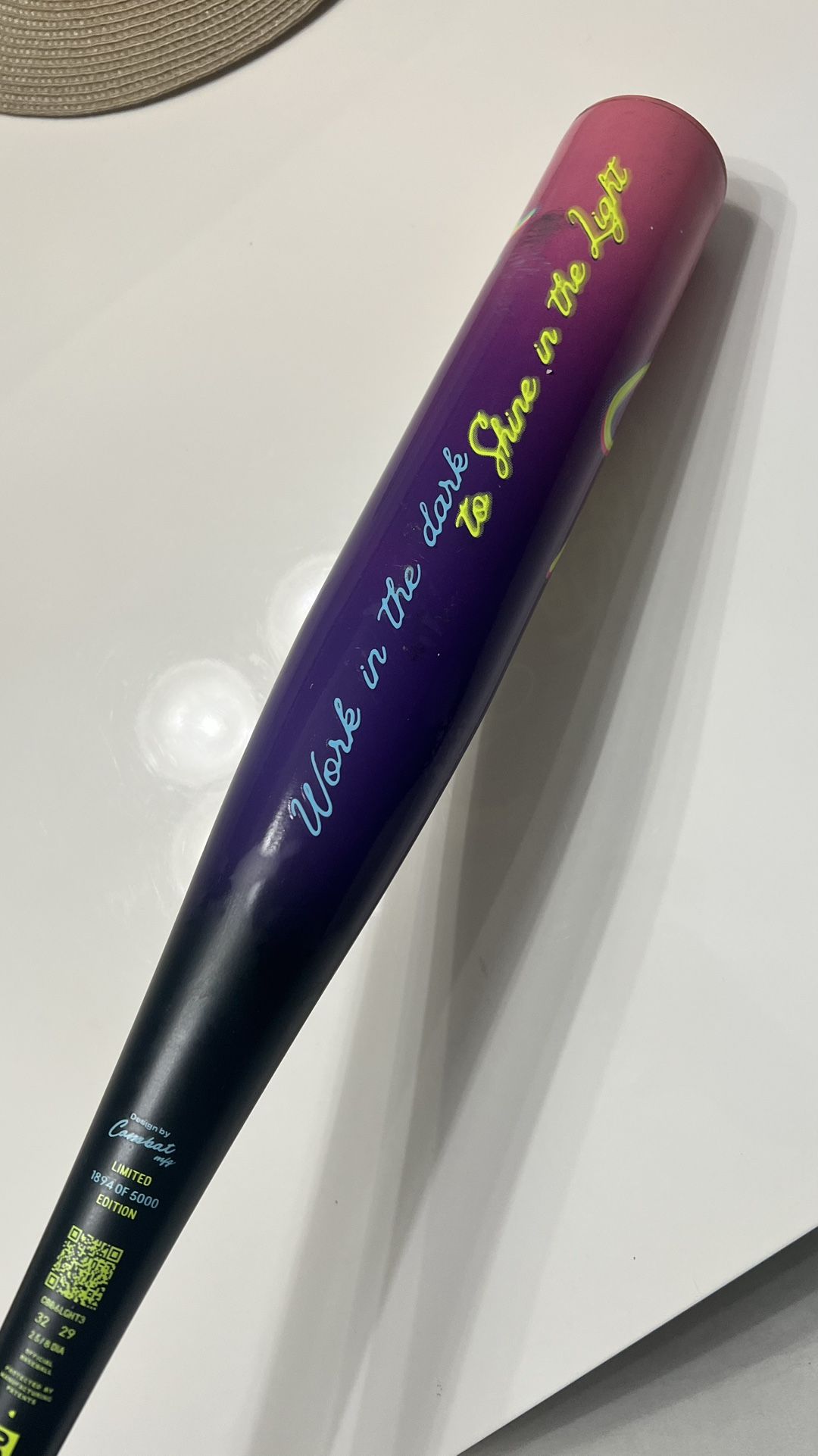 COMBAT MFG - Midnight Rodeo "Work to Shine" - SPEC-A1 BBCOR - 32β/-3