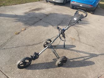 Bag Boy SIDEKICK Golf bag Cart 3 Wheel - $40 FIRM