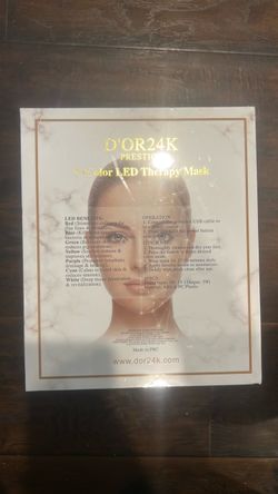 D'OR24K Prestige 7-Color LED Therapy Mask