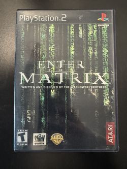Sony PlayStation 2 PS2 – Enter The Matrix – CIB – Used