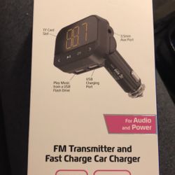 FM Transmitter / Charger 