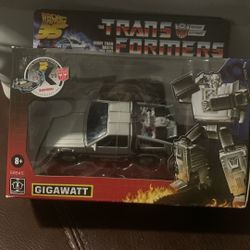 NIB Back To The Future Transformer Gigawatt