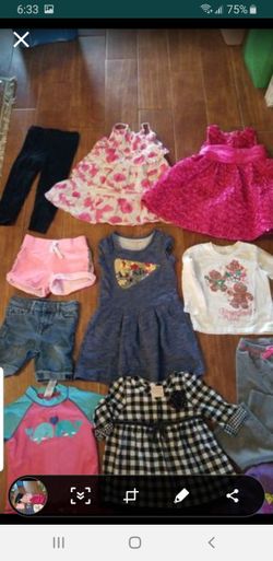 Girls size 3/4 name brands clean clothes