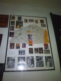 Autographed lakers memorabilia