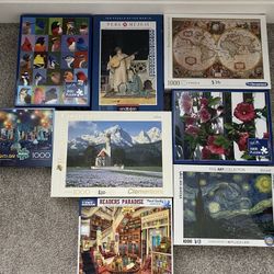 1000 Piece Puzzles in Bulk