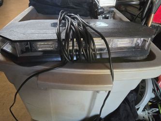 Flashing light bar