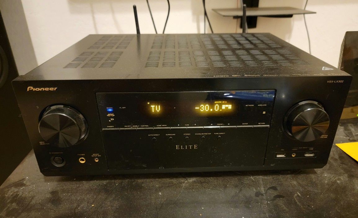 Pioneer Elite LX302 7.2ch DOLBY ATMOS Home Theatre Stereo Receiver