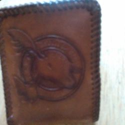 Leather Order Of The Moose Men's Wallet