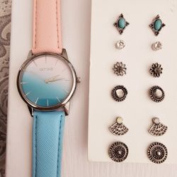 Ladies Watch Combo Set 
