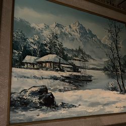 Original Antique Oil Paintings 