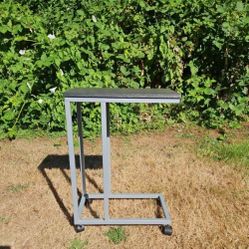Gray Side Table
