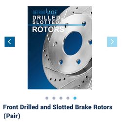 Front Rotors GM And More -See  Pictures 