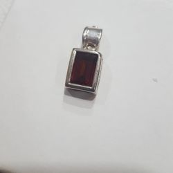 Pendant Red Stone