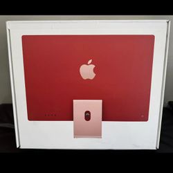 iMac 24" Latest Model Retina 4.5K display - Pink Sealed