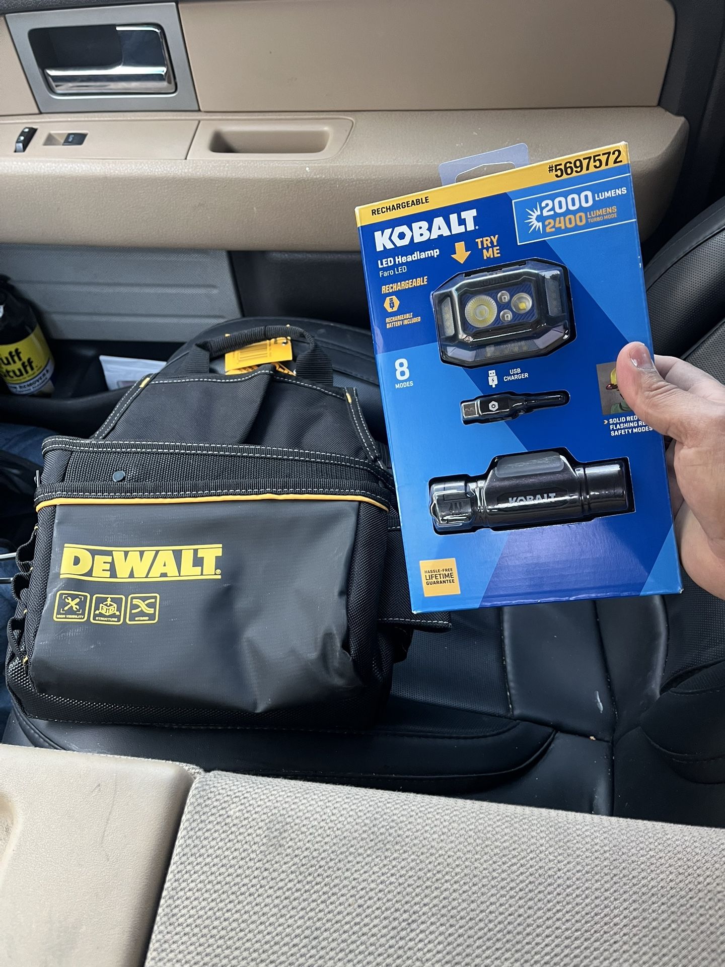 Morral Para Construcción Y Luz Led!