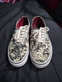Vans Marvel women's 8.5, men's7.0
