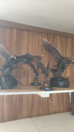 Bronze finished Statuary