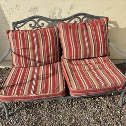 Outdoor Bench With Cushions
