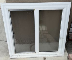 Home window   39 1/2 by 39 1/2 inches