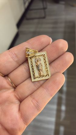 Medalla San Judas 14 k gold
