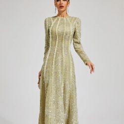 Gold Dress