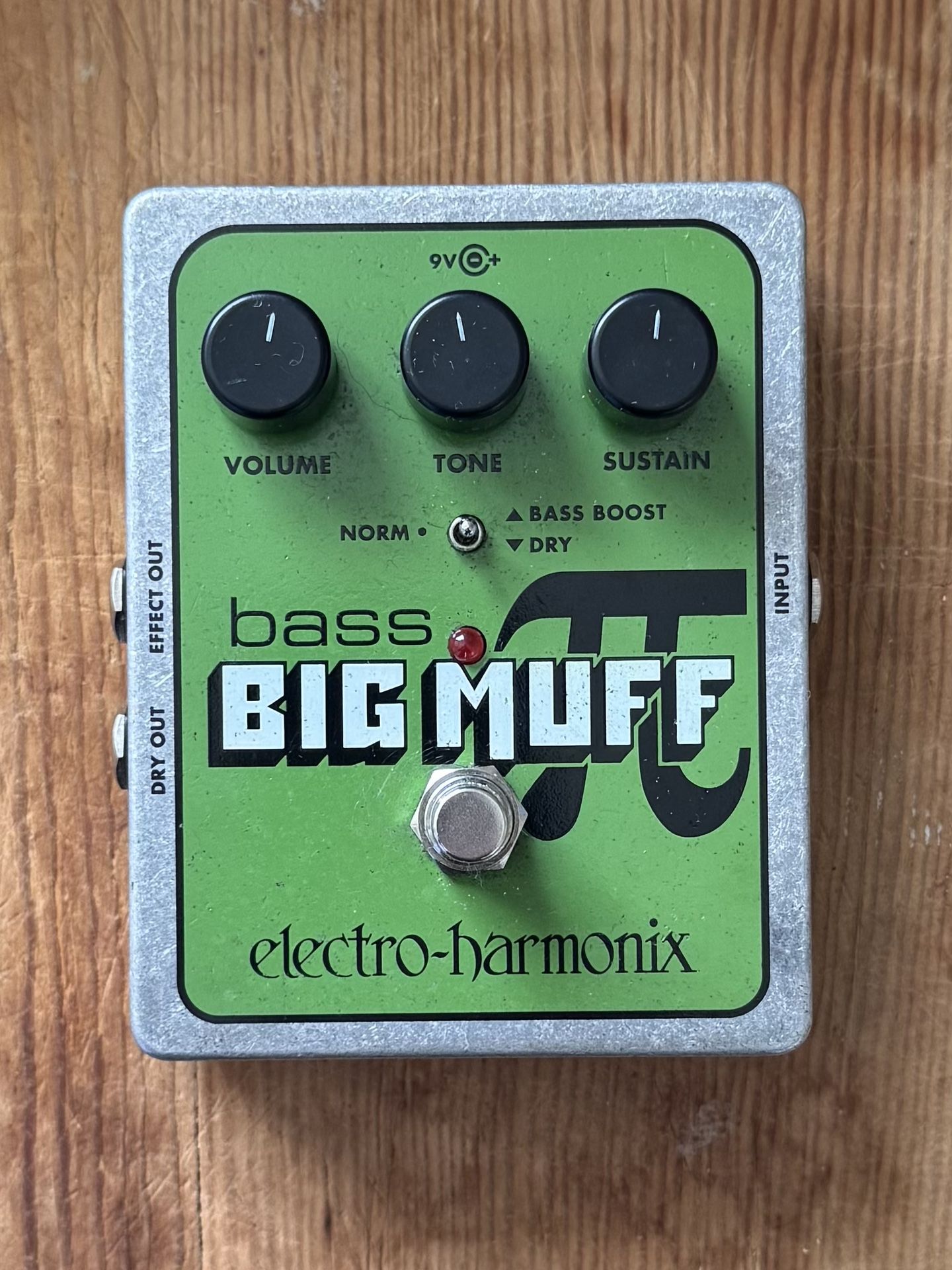 Electro Harmonix Bass Big Muff Fuzz Distortion Pedal.