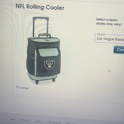 NFL Rolling Cooler