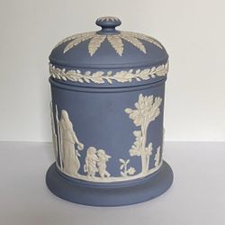 VINTAGE WEDGWOOD 1954 OLYMPUS CIGARETTE JAR