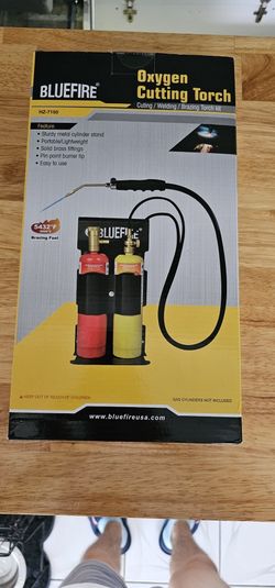 bluefire oxygen cutting torch