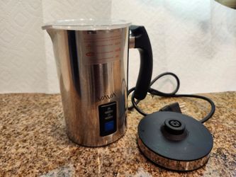 Milk frother and warmer.