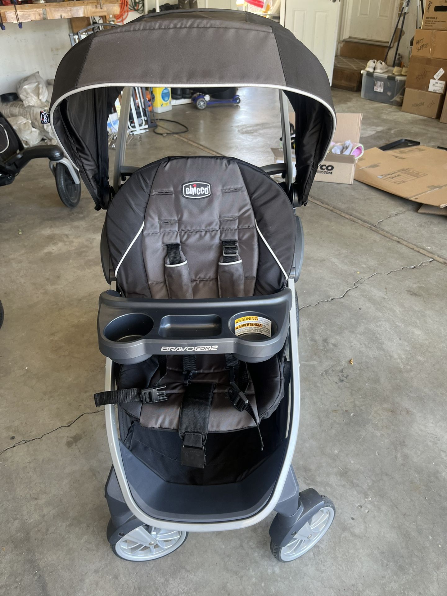 BravoFor2 Standing/Sitting Double Stroller