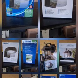 New' Outdoor Wall Lighting,  Lanterns  ,& Indoors 