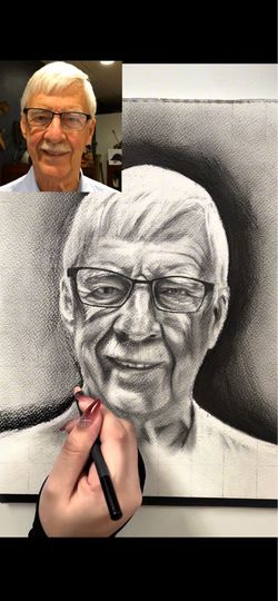 Commissions portrait sketch/painting