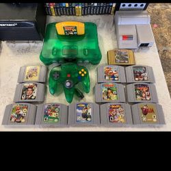 Nintendo 64 games And System 