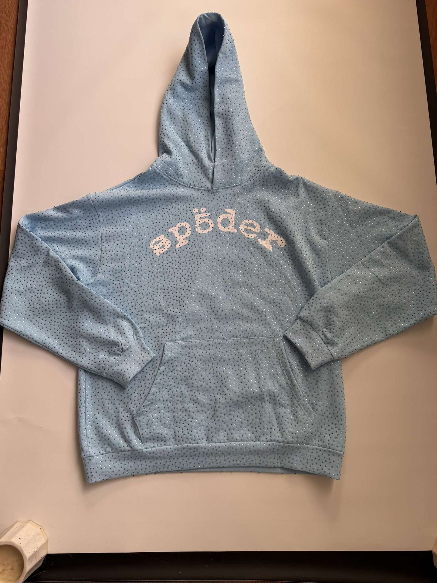 VVS Baby blue spider hoodie
