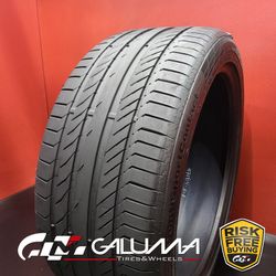 1 Tire LikeNEW Continental ContiSportContact 5P MO 285/40ZR22 No Repairs #97184