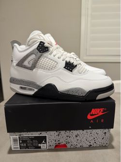 AIR JORDAN 4 RETRO CEMENT SZ 9