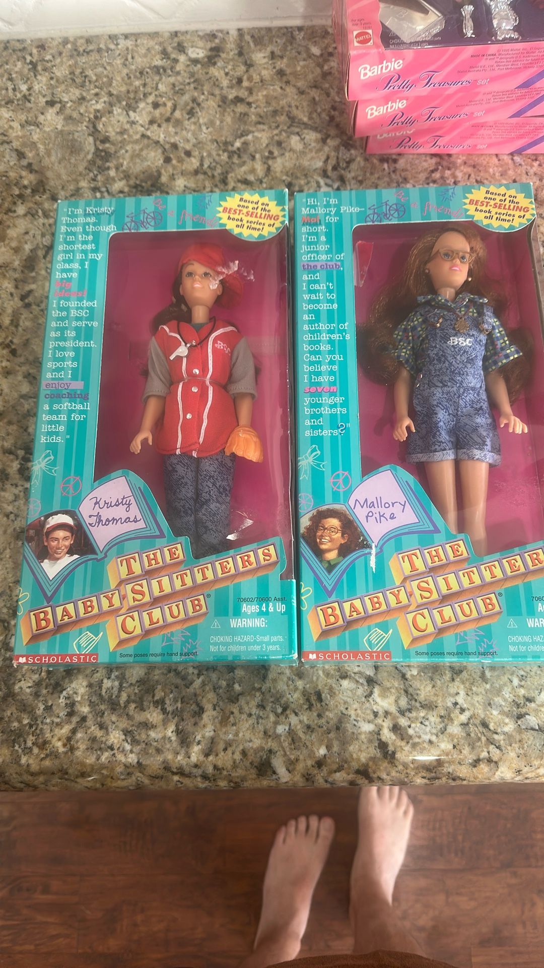 Vintage 1998 “The Babysitters Club” Dolls Lot Of 2 New In Box