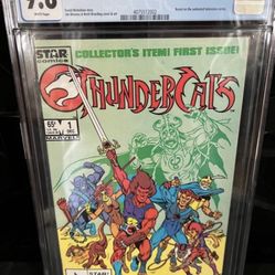 THUNDERCATS #1 CGC 9.8 WHITE PAGES STAR/MARVEL 1st PRINT 1985