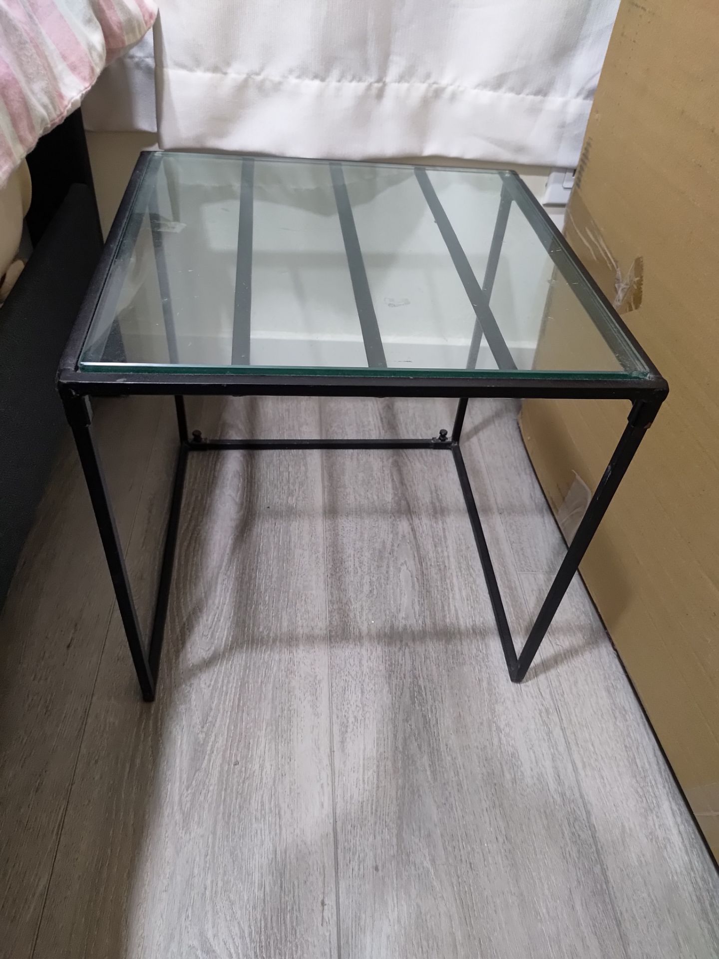 Glass Top Table