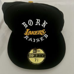 Brand New Born x Raised Lakers Fitted 7 3/4