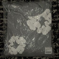 Denim Tears Cotton Wreath Hoodie – Gray – Brand New