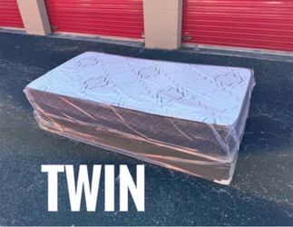 Twin Hybrid Mattress Set $149 | Brand New