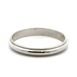 Woman’s Ladies 14k White Gold Wedding Band Size 9 GP3104119