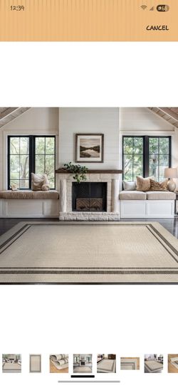 Bordered Rug