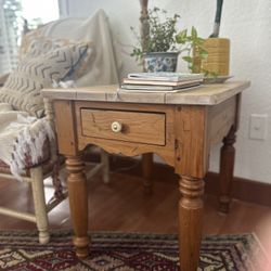 Ethan Allen Antique Side Table